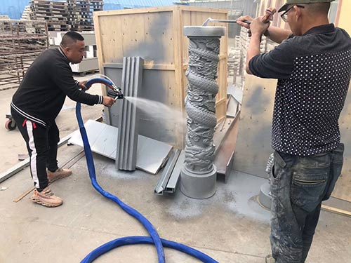 聚脲喷涂机影视道具防腐施工方便(图1) 聚脲喷涂机影视道具防腐施工方便